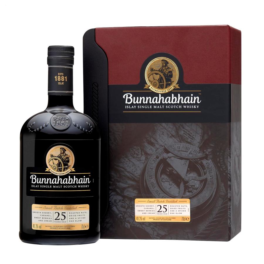 ブナハーブン25年豪華化粧箱入り Bunnahabhain（ブナハーブン） 25年 専用箱付き 700ml 46％ シングル