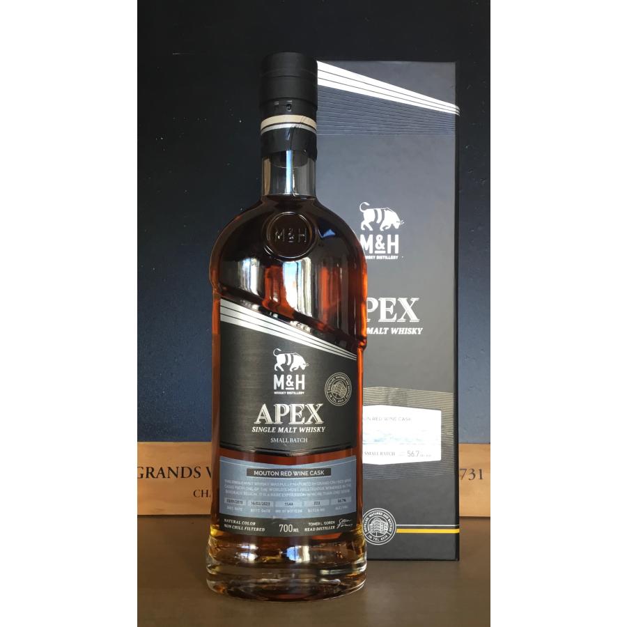 M&H エイペックス ムートン カスク APEX Mouton Cask 56.7度 700ml