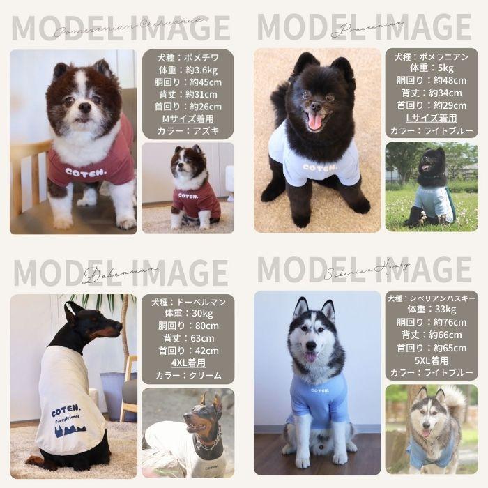 COTEN 【￥1890~】犬 犬服 クール ひんやり 防虫 夏服 冷感 Tシャツ