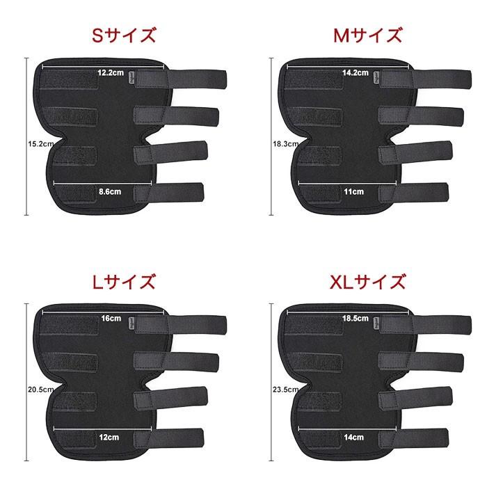 犬用 ひざ サポーター 関節 骨折治療 プロテクター 膝 脚 足 ペット用品 ケア リハビリ 捻挫 筋挫傷 外科用 傷を保護 愛犬 マジックテープ 通気性 小型犬 大型犬 | COTEN | 02