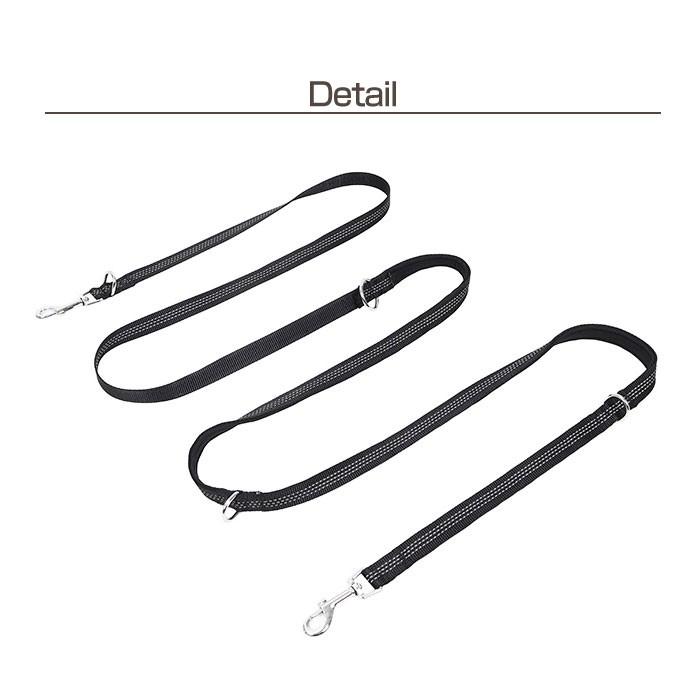 犬 ショルダー リード 腰に巻ける 肩掛け お散歩 ロング ペット用品 ハンズフリー ランニング ジョギング 便利 長い 愛犬 小型犬 中型犬 大型犬 反射素材 | COTEN | 01