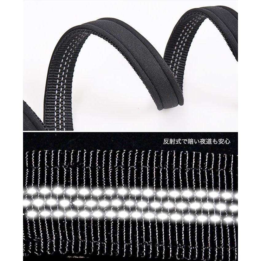 犬 ショルダー リード 腰に巻ける 肩掛け お散歩 ロング ペット用品 ハンズフリー ランニング ジョギング 便利 長い 愛犬 小型犬 中型犬 大型犬 反射素材 | COTEN | 04