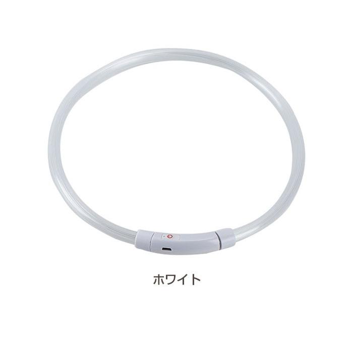 調整式 光る 首輪 犬 LED USB充電 ペット 光 点灯 点滅 蛍光 小型犬 中型犬 大型犬 夜 散歩 安全 事故防止 安全グッズ サイズ調整可 おしゃれ かわいい | COTEN | 14