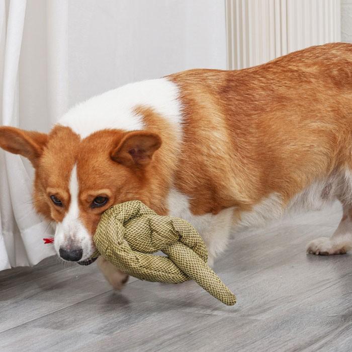 犬用 ノーズワーク ヘビ おもちゃ 犬 運動不足 知育玩具 ストレス解消 小型犬 中型犬 大型犬 知育トイ 蛇 おやつ 鳴き笛 ゲーム しつけ トレーニング 訓練 | COTEN | 08