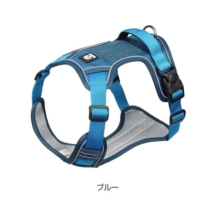 犬用 ハーネス 散歩 反射布付き 犬 ペット 超小型犬 小型犬 中型犬 大型犬 散歩 ワンちゃん 愛犬 反射テープ 夜道 丈夫 | COTEN | 18