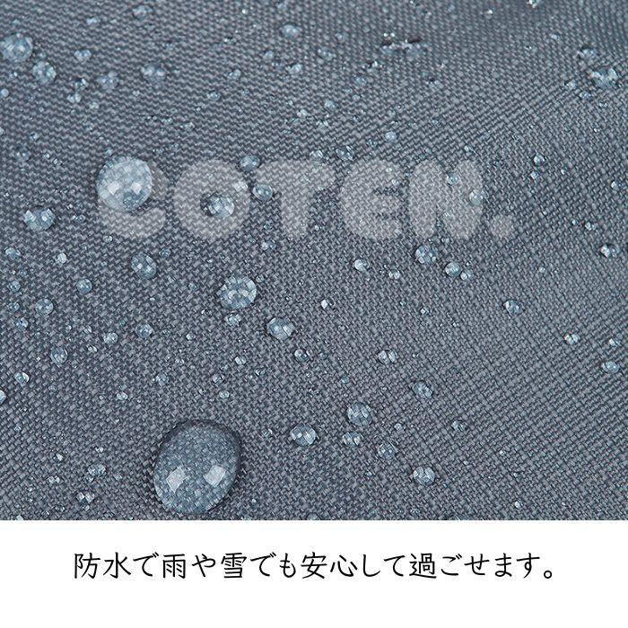 クリアランスセール 犬 服 ジャンバー ジャケット コート ベスト 上着 大型犬 中型犬 防寒 冬服 暖かい 調節 可能 首まで 背開き 着せやすい ハーネス付き 冬 | COTEN | 06