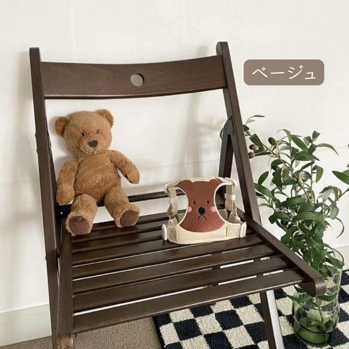 犬 猫 ハーネス リード セット リード付き ウェアハーネス 服 簡単 胴輪 脱げない 可愛い おしゃれ 韓国風 アニマル お散歩 お出かけ 小型犬 中型犬 人気 ペット | COTEN | 10