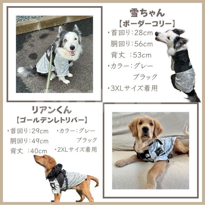 犬服 レインコート 雨具 おしゃれ 可愛い 撥水機能 小型犬 中型犬 大型犬 防水 着せやすい リード 背中 フード 調節可能 カッパ 袖あり COTEN | COTEN | 10