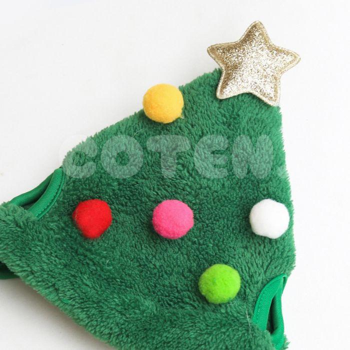 犬 クリスマス スタイ 帽子 2点セット コスプレ サンタクロース トナカイ 犬用クリスマス 可愛い 仮装 簡単 紐 S L ペット サンタ COTEN | COTEN | 03
