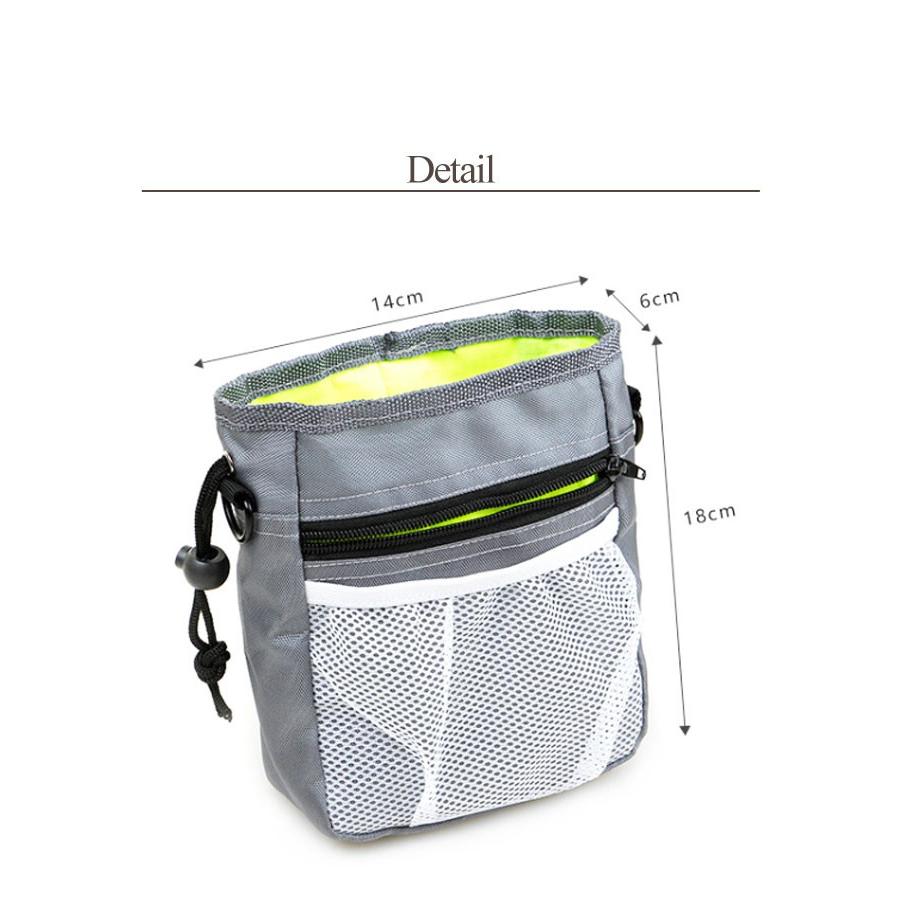 多機能 犬 お散歩バッグ ショルダー 2way トリーツポーチ ウエストポーチ バッグ 犬 お散歩 マナーポーチ トレーニングポーチ おやつポーチ 軽量 うんち袋 COTEN | COTEN | 04