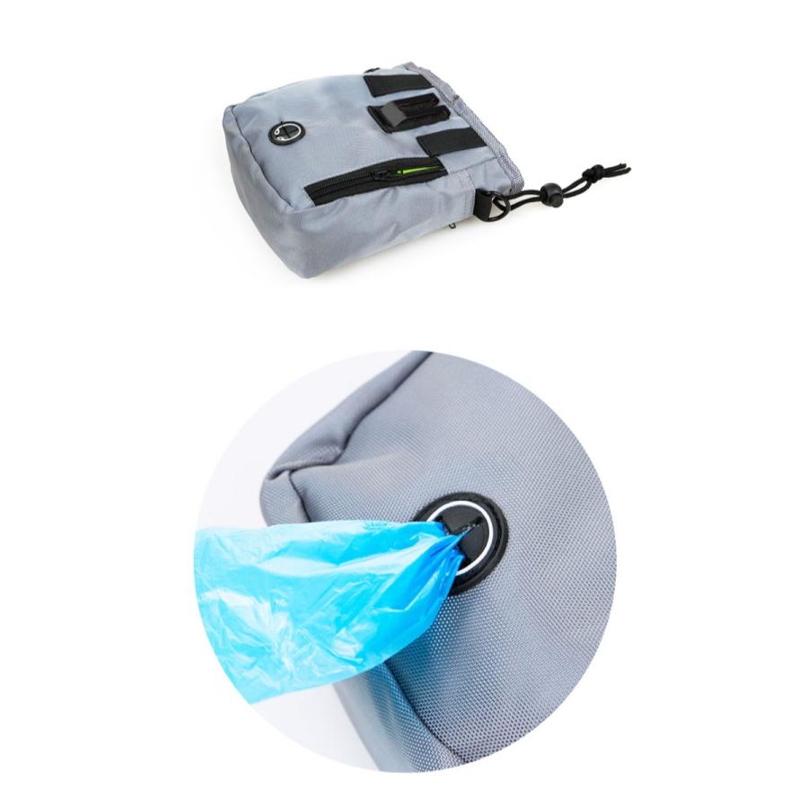 多機能 犬 お散歩バッグ ショルダー 2way トリーツポーチ ウエストポーチ バッグ 犬 お散歩 マナーポーチ トレーニングポーチ おやつポーチ 軽量 うんち袋 COTEN | COTEN | 05