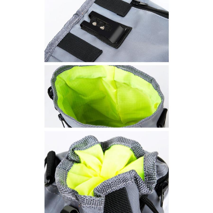 多機能 犬 お散歩バッグ ショルダー 2way トリーツポーチ ウエストポーチ バッグ 犬 お散歩 マナーポーチ トレーニングポーチ おやつポーチ 軽量 うんち袋 COTEN | COTEN | 07