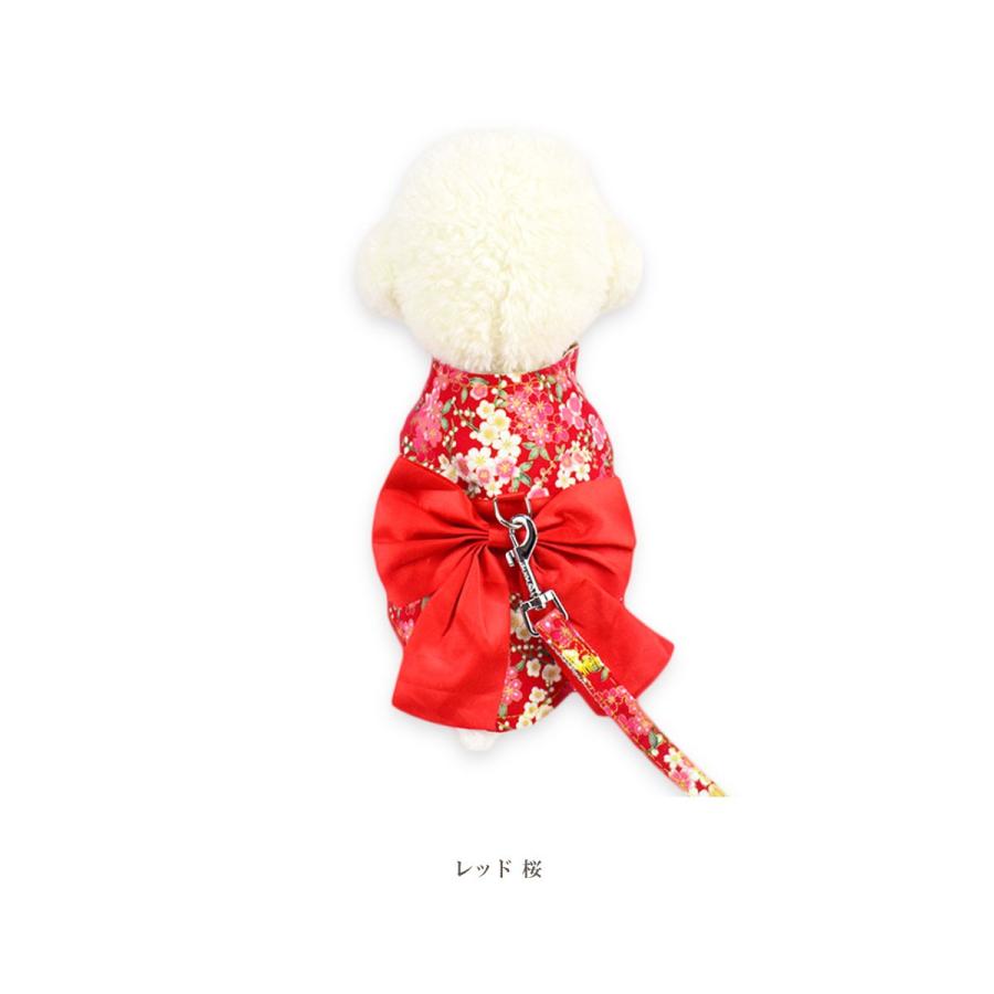 犬服 着物 リード付き | リングドッグ 結婚式 ひな祭り コスプレ 衣装 洋服 犬 小型犬 中型犬 お祝い 晴れ着 お出かけ コスチューム ドッグウェア  COTEN | COTEN | 07
