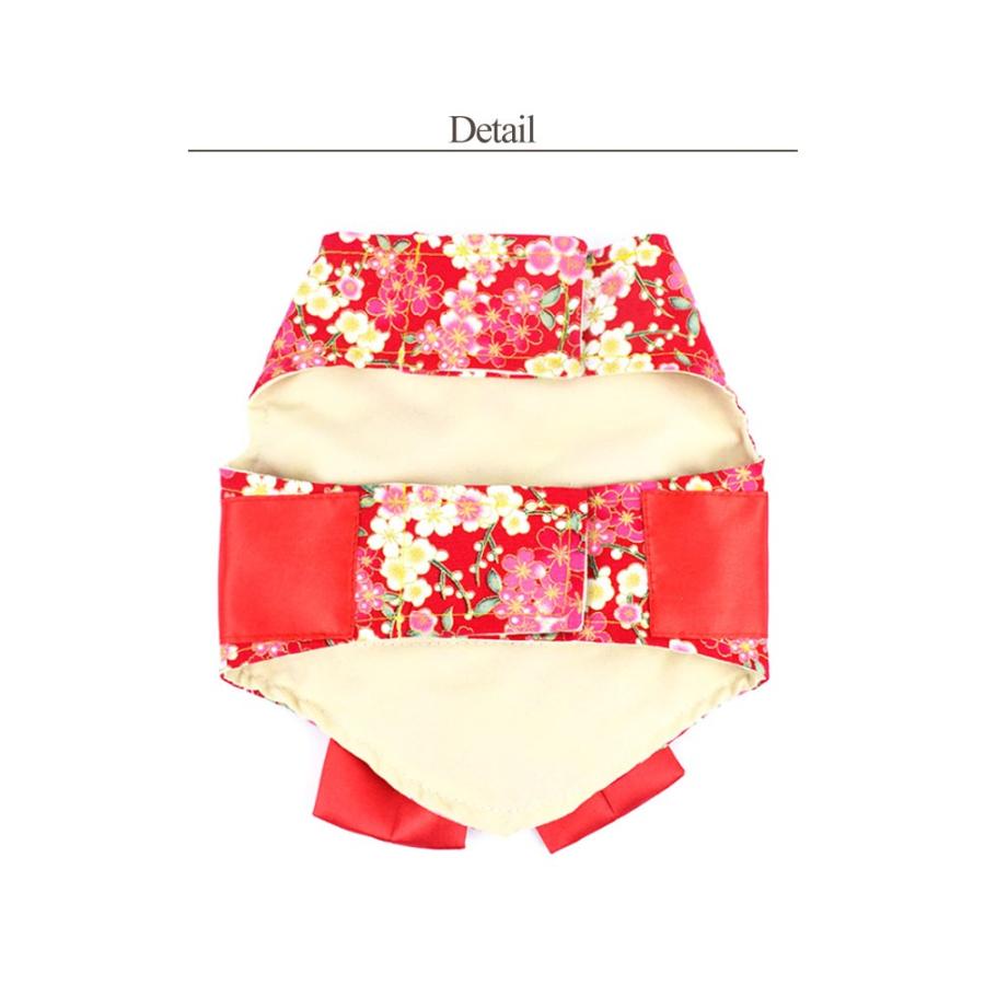 犬服 着物 リード付き | リングドッグ 結婚式 ひな祭り コスプレ 衣装 洋服 犬 小型犬 中型犬 お祝い 晴れ着 お出かけ コスチューム ドッグウェア  COTEN | COTEN | 08