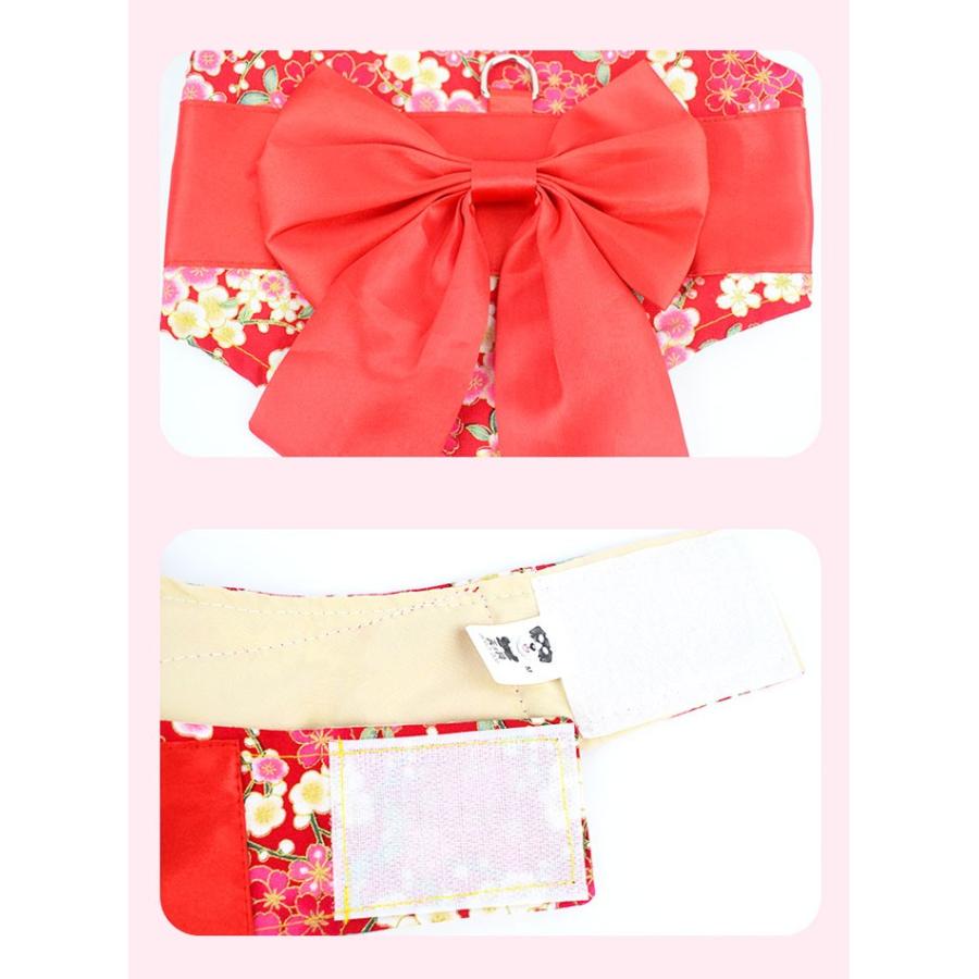 犬服 着物 リード付き | リングドッグ 結婚式 ひな祭り コスプレ 衣装 洋服 犬 小型犬 中型犬 お祝い 晴れ着 お出かけ コスチューム ドッグウェア  COTEN | COTEN | 09