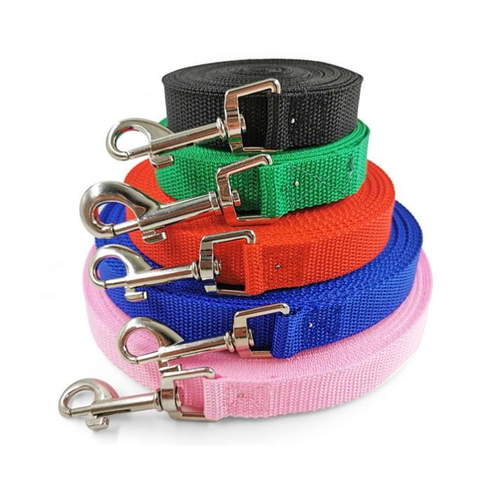 ロングリード 2cm幅 20m 30m | カラフル 丈夫 ナスカン使用 トレーニング しつけ 躾 絡まない 大型犬 中型犬 平ひも 散歩 犬 愛犬 ペット お散歩 長いリード | COTEN | 04
