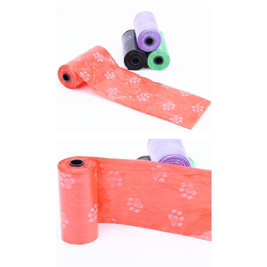 ペット エチケット袋 24巻（ランダム）360袋 お散歩 ペット用トイレ袋 フン処理袋 エチケット袋 ペット用品 ゴミ袋 お得 まとめ買い セット 大容量 COTEN | COTEN | 02