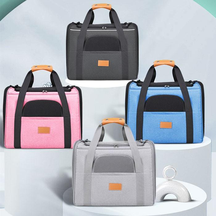 2WAY ペット キャリーバッグ ボストン お出かけ 犬 猫 ペット用品 鞄 お散歩 通気性 ショルダー 肩掛け 手持ち ワンちゃん 猫ちゃん | COTEN | 11