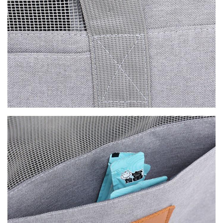 2WAY ペット キャリーバッグ ボストン お出かけ 犬 猫 ペット用品 鞄 お散歩 通気性 ショルダー 肩掛け 手持ち ワンちゃん 猫ちゃん | COTEN | 07