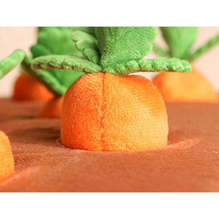 にんじん畑 ノーズワークトイ 犬 猫 知育玩具 知育おもちゃ ペット用品 ぬいぐるみ 人参 遊び 運動不足 トイ ストレス解消 ペット おもちゃ COTEN | COTEN | 04