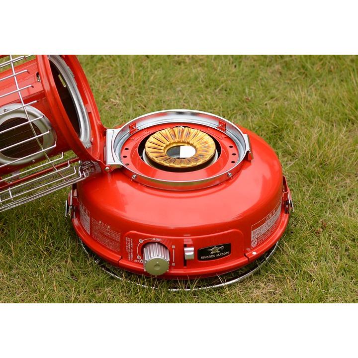 レンタル】アラジン ポータブルガスストーブ ファミリー キャンプ 宿泊