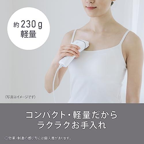 パナソニック 光美容器 光エステ スムースエピ ボディ&フェイス用 コンパクト ホワイト ES-WH7A-W コンパクト 商品情報 モデル お手軽コンパクトモデル 全身ケア アタッチメントを使い分けて部位ごとに最適なケアを gの軽量サイズ 取り回しも収納も便利に 使用可能部位 ワキ お腹 Vゾーン Iゾーン Oゾーン ヒゲにも対応