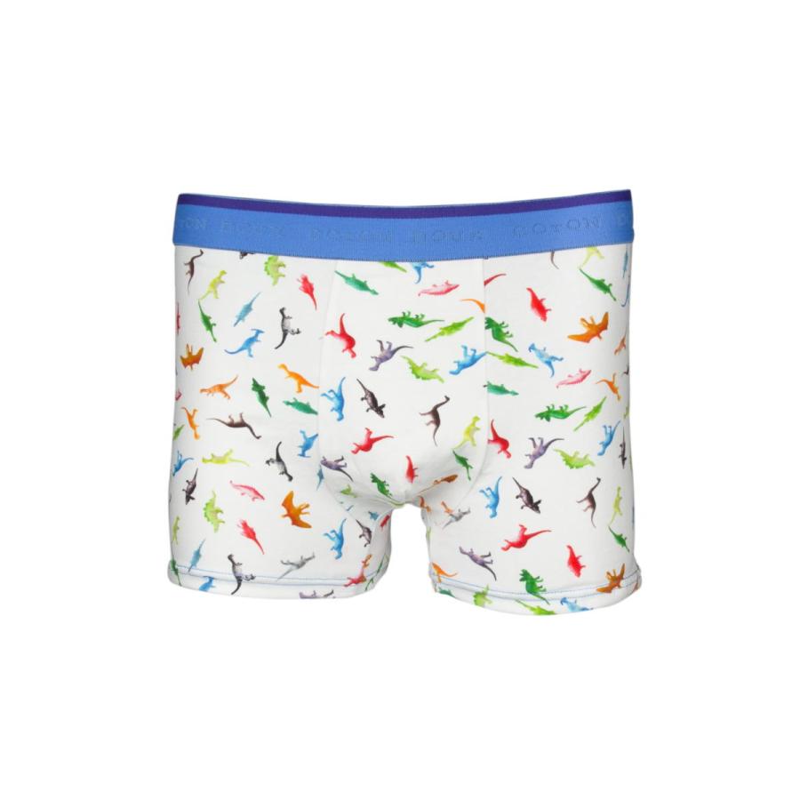 ボクサーパンツ ブランド かわいい 可愛い メンズ 高級 男性下着 お洒落 プレゼント ギフト 恐竜柄 カラフル COTON DOUX （コトンドゥ） bx42234 |  | 01