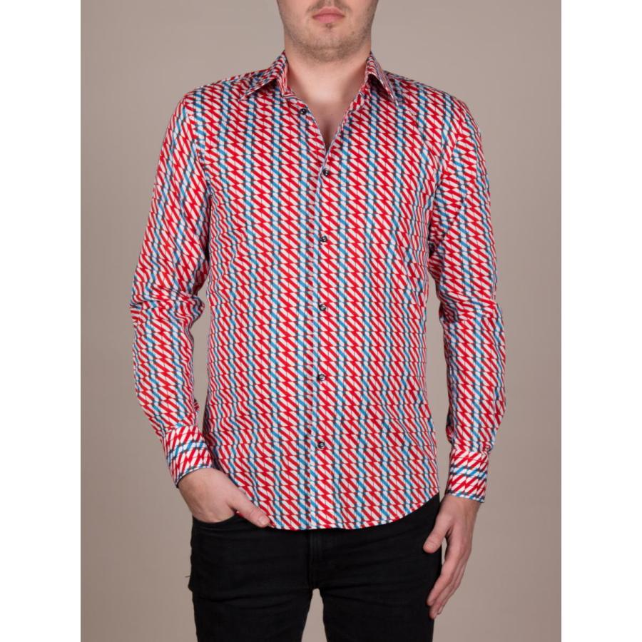 50 Off 柄シャツ メンズ 長袖シャツ 幾何学模様 おしゃれ 赤青白 トリコロール カラーシャツ ブランド モダン M02ad1990bluered M02ad1990bluered Cotondoux コトンドゥ ヤフー店 通販 Yahoo ショッピング 大特価 Clinicagastroservice Com Br