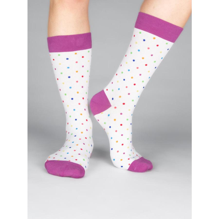 CotonDoux（コトンドゥ） ソックス 靴下 くつした メンズ 男女兼用 柄 ポップ 可愛い オシャレ お洒落 かわいい 派手 カラフル ドット   s42629 |  | 04