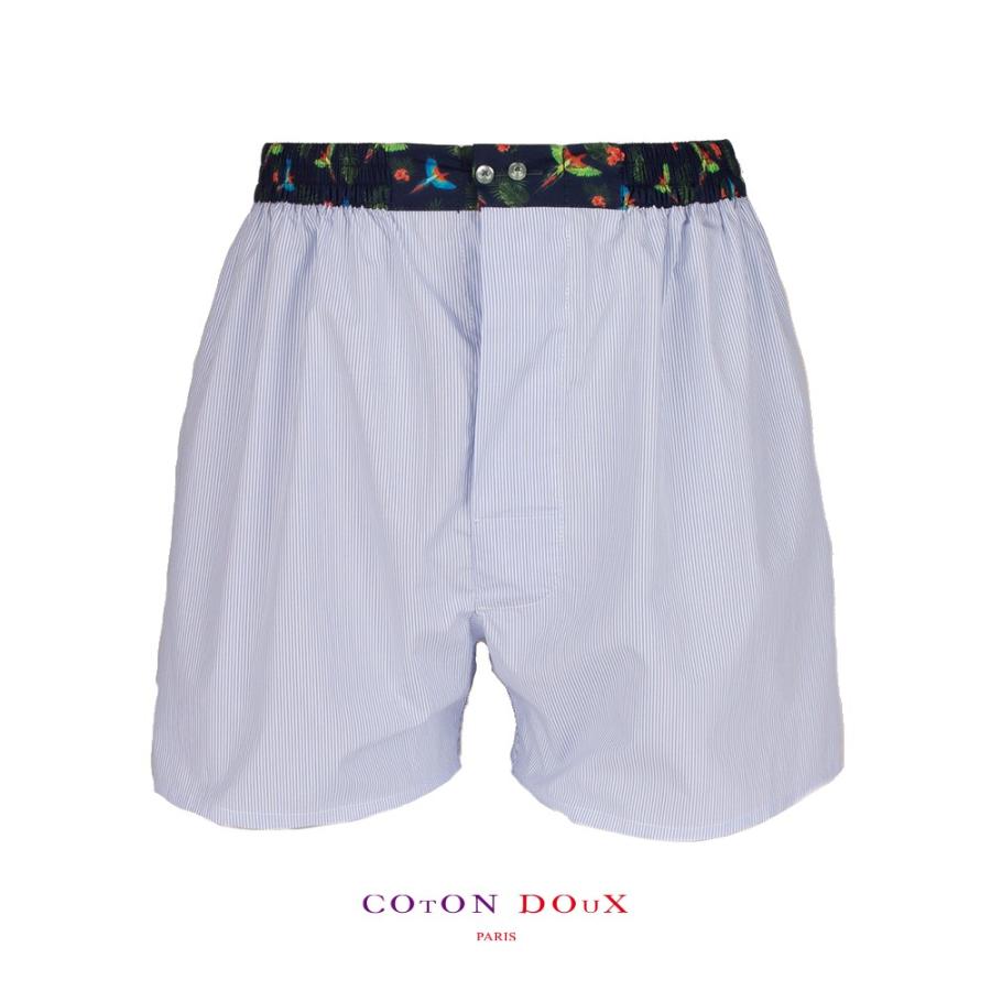 Coton Doux コトンドゥ トランクス 可愛い お洒落 高級 フェニックス ストライプ 鳥 フランス イタリア Tr104 Tr104 Cotondoux コトンドゥ ヤフー店 通販 Yahoo ショッピング