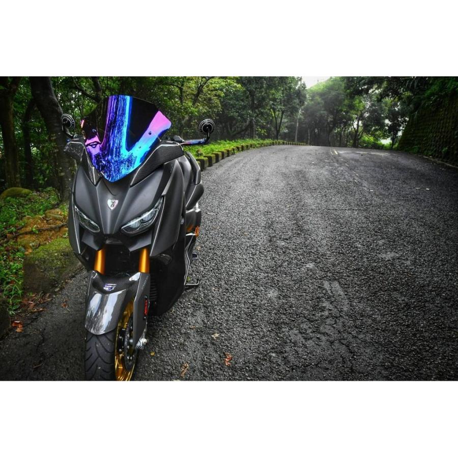 BAPHOMET】チタンコーティングウインドスクリーン XMAX X-MAX