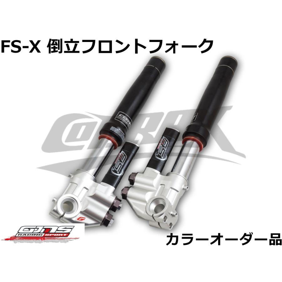 GJMS】FS-X倒立フロントフォーク 最上級 カラーオーダー品 受注 GJMS】FS-X倒立フロントフォーク 最上級 カラーオーダー品 受注
