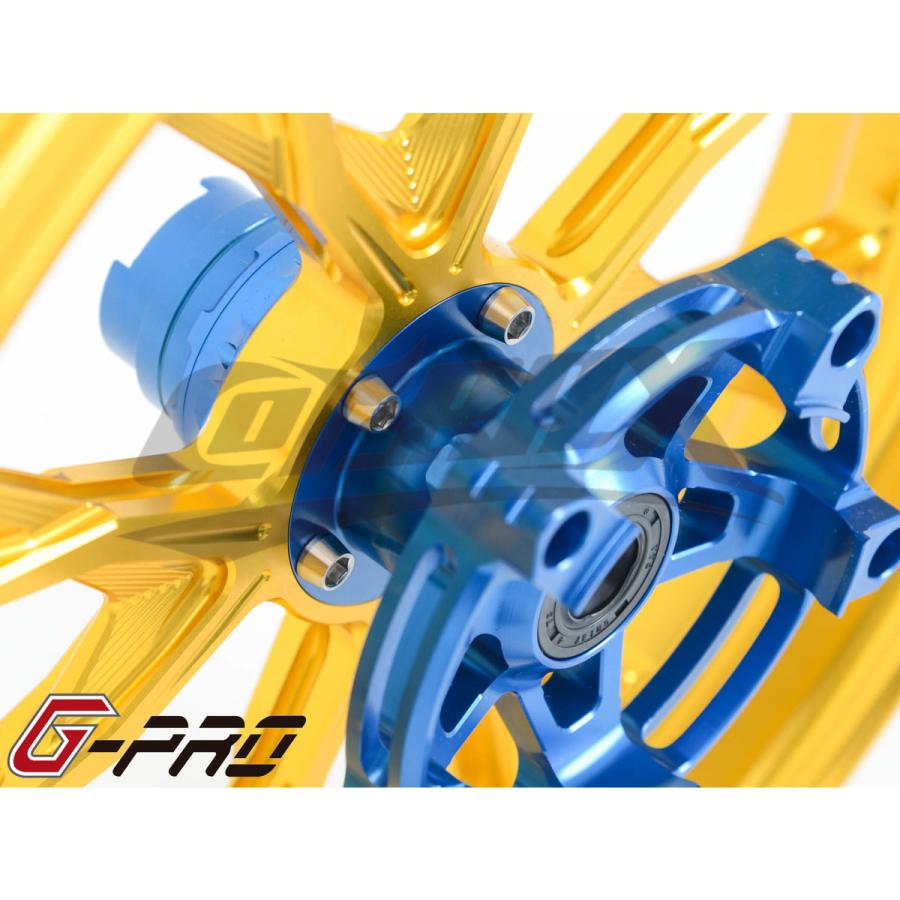 G-PRO】GS-8 鍛造アルミホイール フロント用 シグナスX 4型〜5型 G-PRO】GS-8 鍛造アルミホイール フロント用 シグナスX 4型〜5型