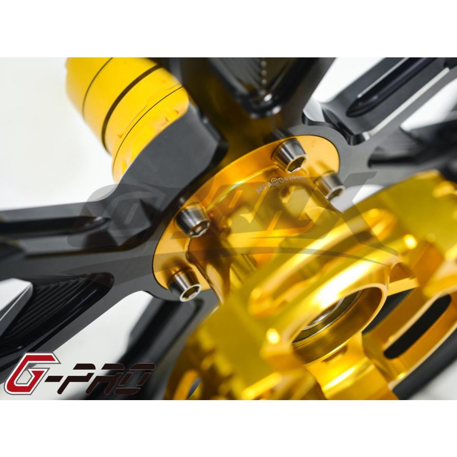 G-PRO】GS-8 鍛造アルミホイール リア用 シグナスX 4型〜5型 BW G-PRO】GS-8 鍛造アルミホイール リア用 シグナスX 4型〜5型 BW