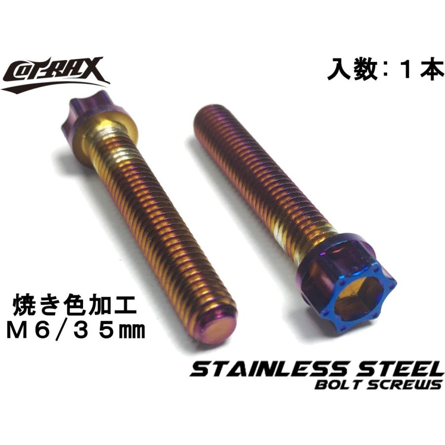専用ページです COTRAX】スターヘッドステンレスボルト M6-35mm P1.0 チタン焼き色風