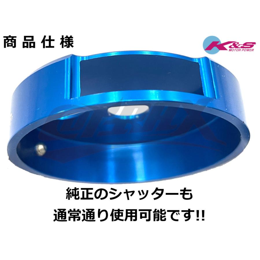 K&S】アルミCNCキーカバー カーボンステッカー 台湾仕様車専用