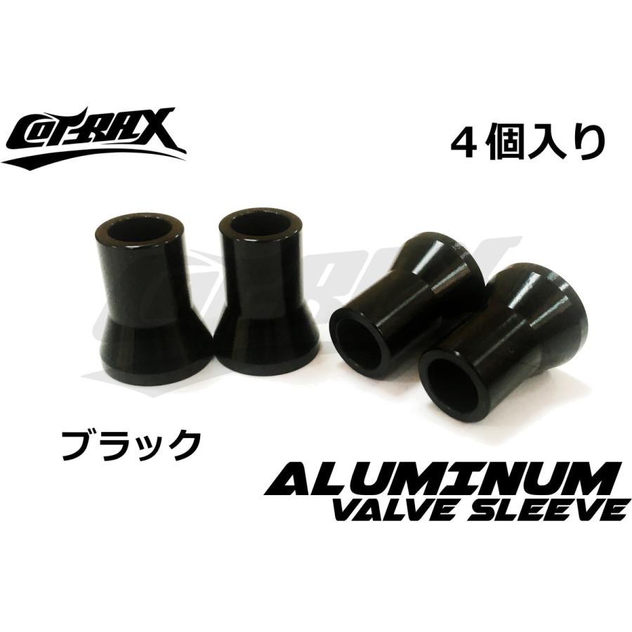 COTRAX】アルミエアバルブスリーブ 4個set TR413 ゴムバルブ用 COTRAX】アルミエアバルブスリーブ 4個set TR413 ゴムバルブ用