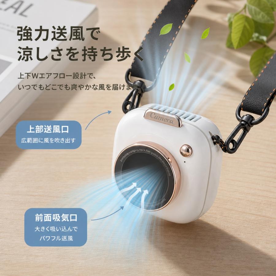 ハンディファン 腰掛け 扇風機 小型 おしゃれ 卓上 首掛け 冷風機 ミニ 薄型 おしゃれ 強風 クリップ 携帯 軽量 usb ミニ キッズ 充電式 グリーン ピンク |  | 02