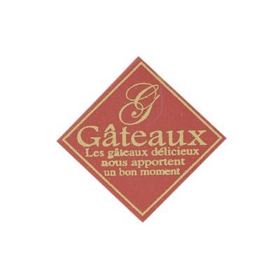 ケーキピック 角g 2 赤 お得プライス Cotta 通販 Paypayモール