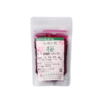 【冷蔵便】山眞産業 桜花蜜漬シロップ入 100g | cotta