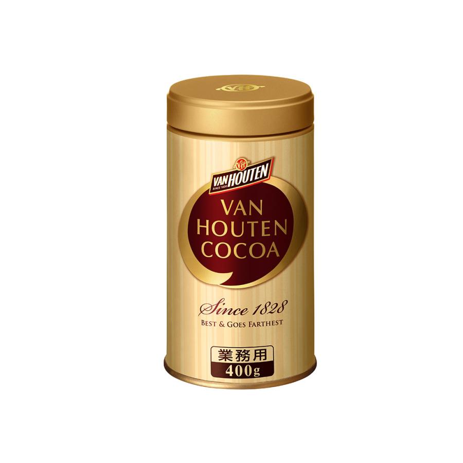 Van Houten ピュアココア 400g缶 5個セット cotta（コッタ） ヴァンホーテン ピュアココア 400g : cotta - 通販