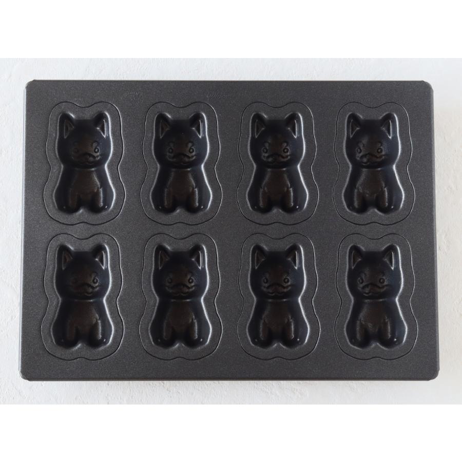 松永製作所 メタリックテフロン付柴犬のわん吉天板 8P | cotta