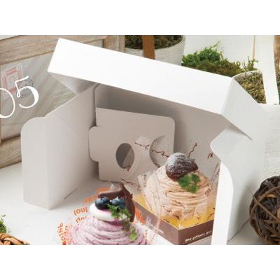 【まとめ買い】ケーキ箱 ミニショート折 No6 500枚 cotta まとめ買い】ケーキ箱 ミニショート折 No6 500枚 cotta パッケージ中澤