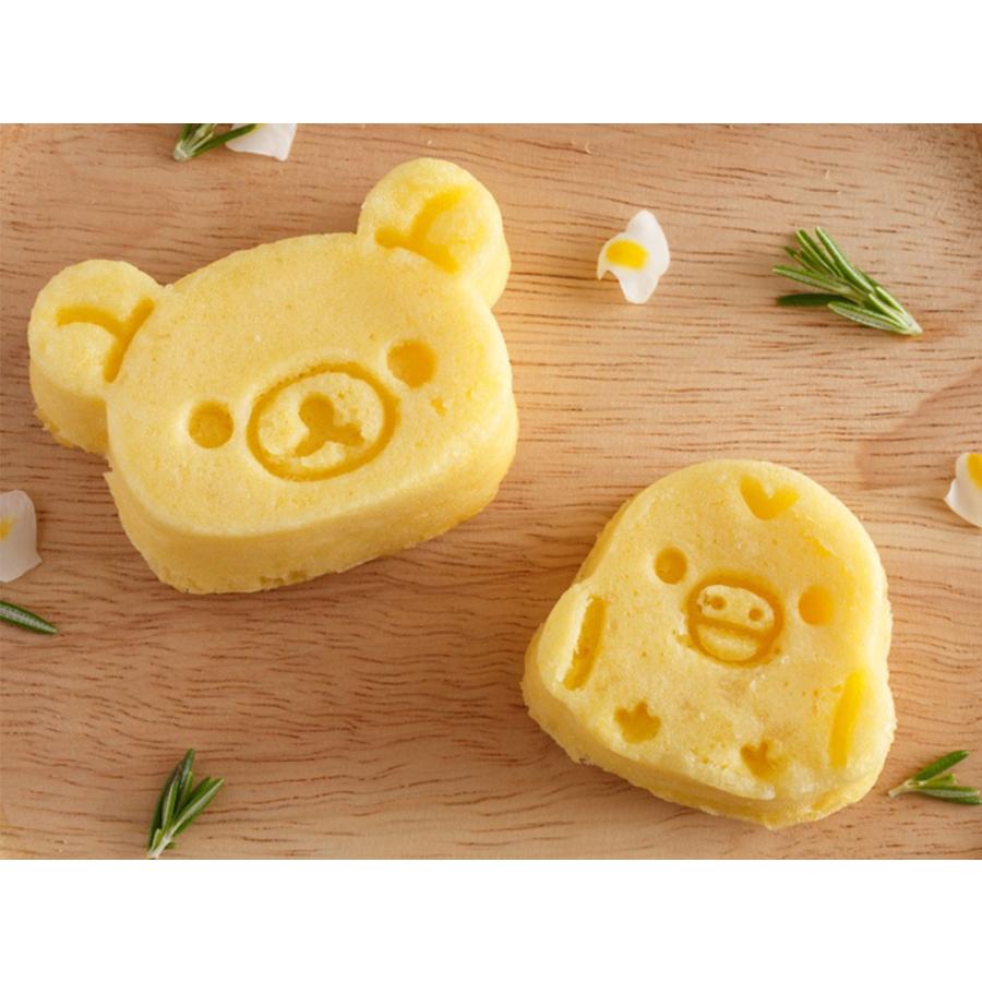 リラックマ シリコーンケーキ型 カップケーキ型 2点セット cotta（コッタ） シリコーンカップケーキ型 リラックマ : cotta - 通販