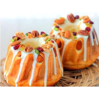 シリコン加工　クグロフ焼き型　28個セット 楽天市場】シリコン加工 二段クグロフ型 大14cm : かっぱ橋 浅井