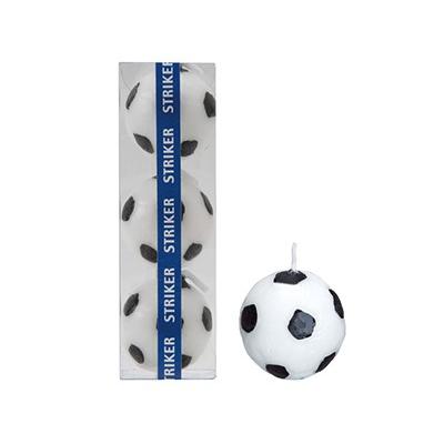 人気 サッカーボールキャンドル 3個入