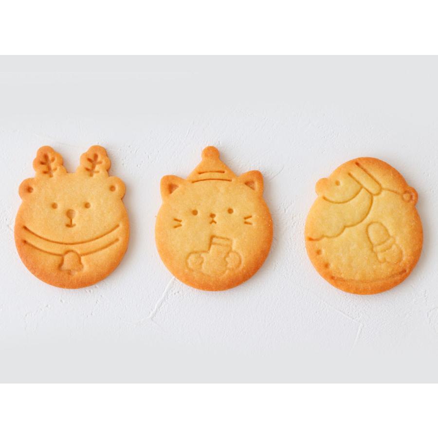 cotta（コッタ） まんまるクッキー型(サンタ、ねこ、トナカイ) : cotta