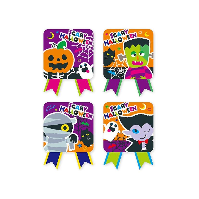 ハロウィンシール モンスタースクール 4柄アソート 各10枚入 Cotta 通販 Paypayモール