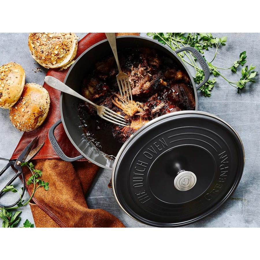 Greenpan グリーンパン フェザーウェイト ココットラウンド　22cm GREEN PAN グリーンパン GREENPAN フェザーウェイト ココット