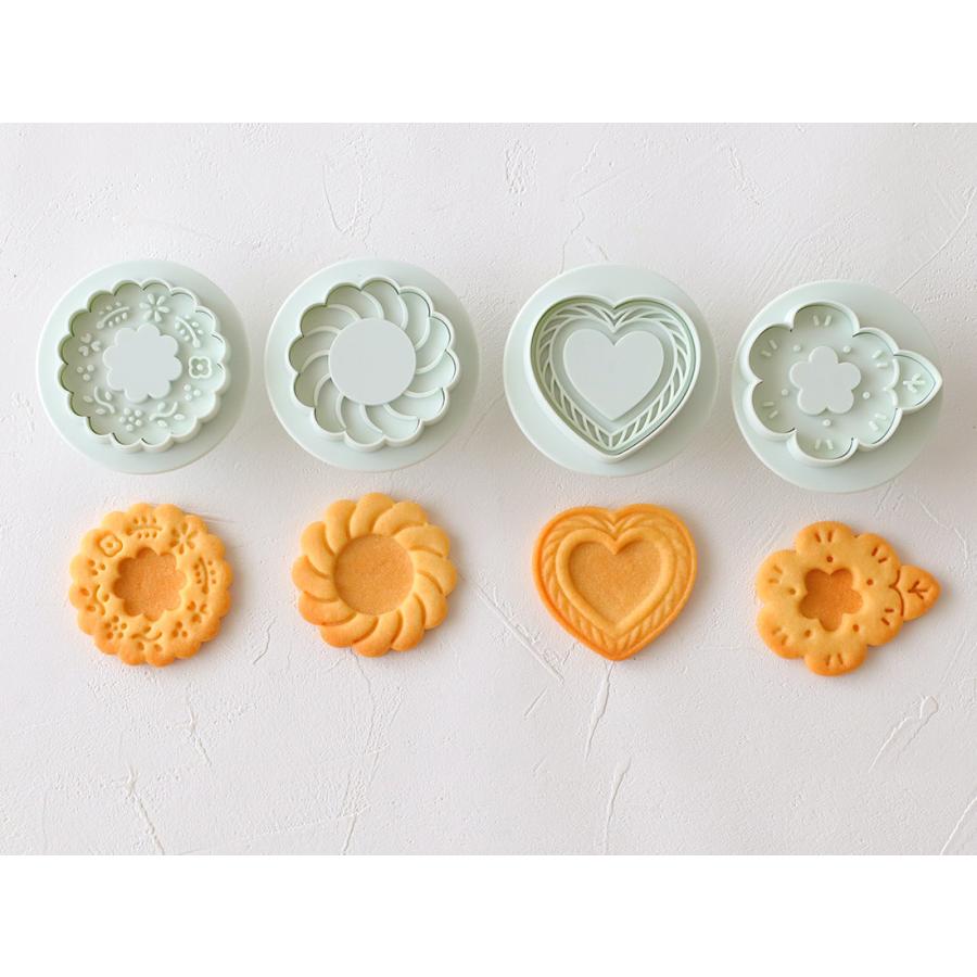Cotta ジャムクッキー型 お花とハート Cotta 通販 Paypayモール